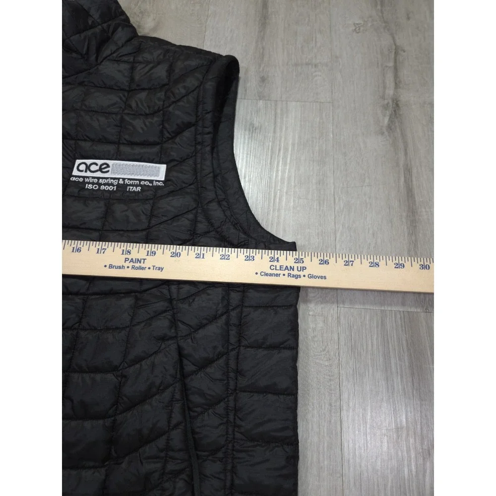 The North Face Thermoball Eco Vest Mens‎ XL Black Puffer Full Zip